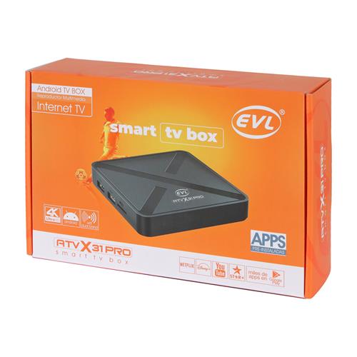 TV BOX ANDROID KODI/NETFLIX/4K 2G/16G - DESC