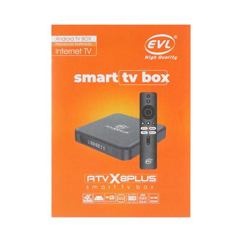 TV BOX ANDROID VOZ/NETFLIX/BT/4K 4G/32G - DESC