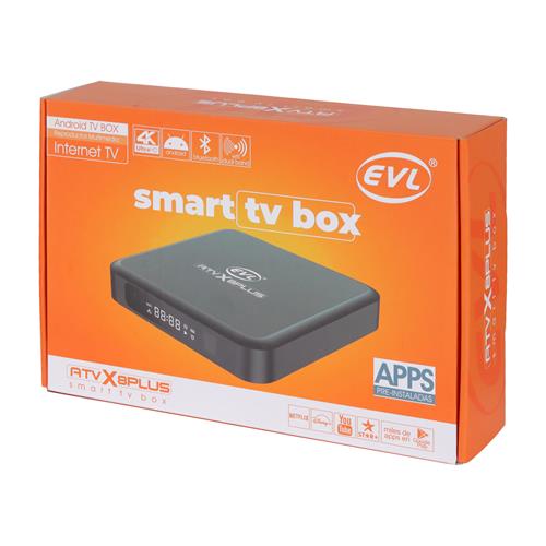 TV BOX ANDROID VOZ/NETFLIX/BLUETOOTH/4K 4G/32G - DESC