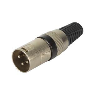 PLUG CANON METALICO NEGRO CALIDAD