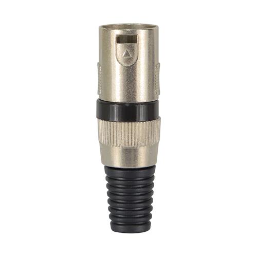 PLUG CANON METALICO NEGRO CALIDAD