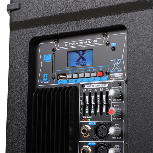 CAJA AMPLIFICADA 15 PULGADAS 150.000W C/USB/SD/BLUET - DESC