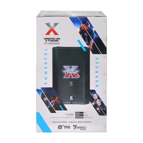 CAJA AMPLIFICADA 15 PULGADAS 150000W CON USB/SD/BLUETOOTH - DESC