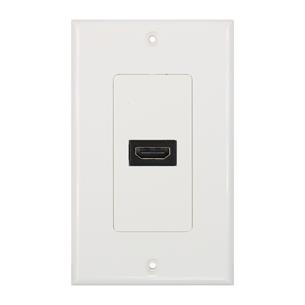 PLACA DE PARED C/1 JACK HDMI - FACEPLATE