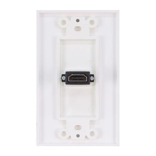 PLACA DE PARED C/1 JACK HDMI - FACEPLATE