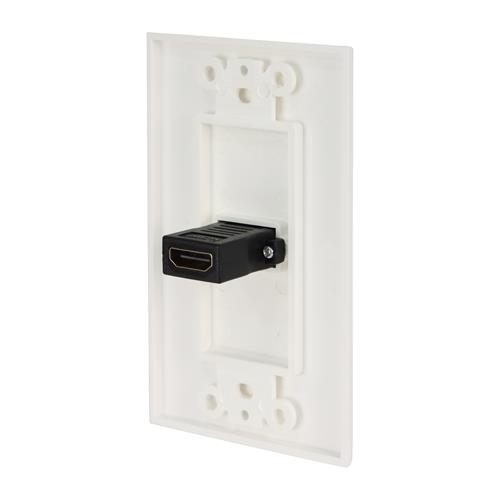 PLACA DE PARED CON 1 JACK HDMI - FACEPLATE