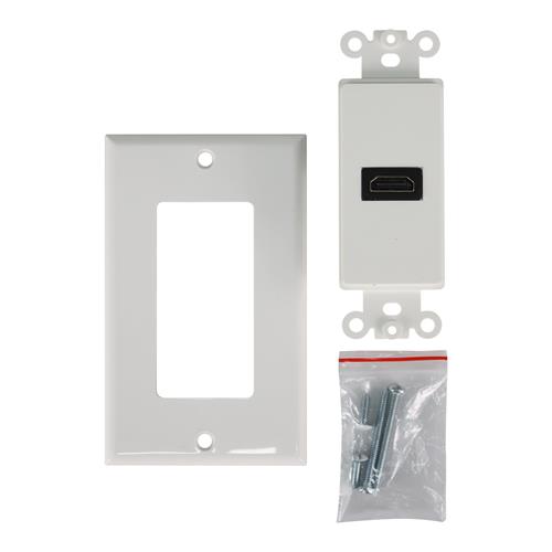 PLACA DE PARED CON 1 JACK HDMI - FACEPLATE