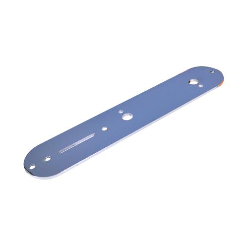 PLACA PARA PERILLAS PARA GUIT. FENDER TELEC. CROMADO - LIQUIDACION