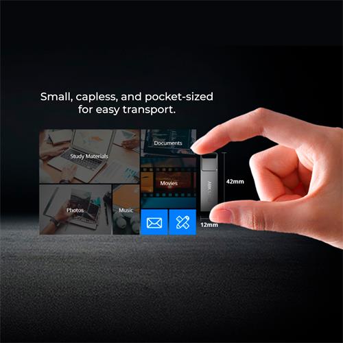PEN DRIVE 64GB FLASH USB 3.2 METAL - CLA