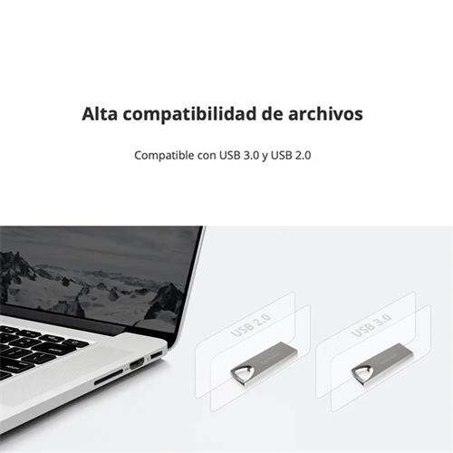 PEN DRIVE 16GB FLASH USB 2.0 METAL - CLA