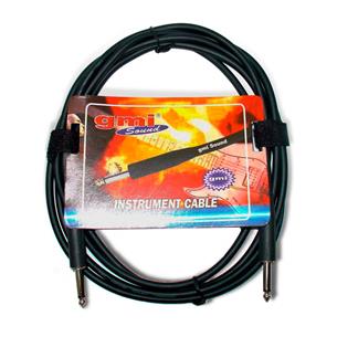 CABLE PARA MICROFONO 1 PLUG 6.3 MN X 1 PLUG 6.3 MN 6MT
