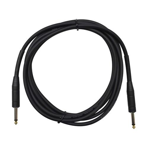 CABLE PARA MICROFONO 1 PLUG 6.3 MN X 1 PLUG 6.3 MN 6MT
