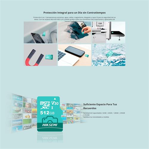 TARJETA MICRO SDXC 128GB CLASE 10/U3/V30 - CLA