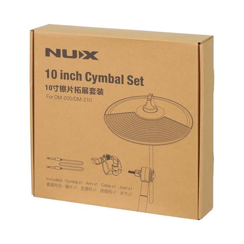 PLATILLO CRASH/RIDE CON SOPORTE PARA BATERIA ELECTRICA DM-210