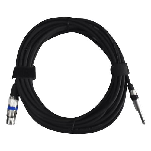 CABLE PARA MICROFONO 1 PLUG 6.3 MN X 1 JACK CANON 8MT C