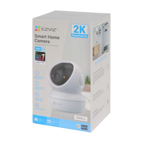 CAMARA IP WIFI INTERIOR 3MP PANTILT 360 FULL HD 2K - DIST