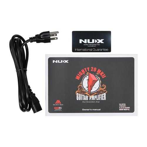 AMPLIFICADOR PARA GUITARRA ELECTRICA EQ/FX/BLUETOOTH/APP 20W 1X8