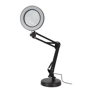 LUPA CON LAMPARA LED DE MESA BRAZO EXTENSIBLE