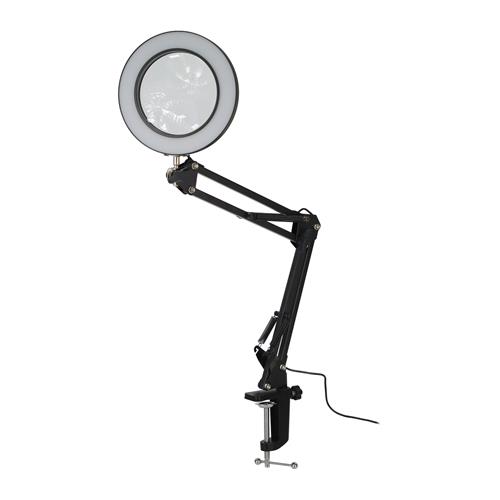 LUPA CON LAMPARA LED DE MESA BRAZO EXTENSIBLE