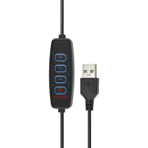 LUPA CON LAMPARA LED DE MESA BRAZO EXTENSIBLE