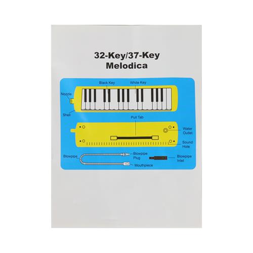 MELODICA 32 TECLAS ROSADO CON ESTUCHE