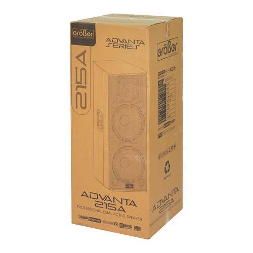 CAJA ACTIVA DOBLE ADVANTA-SERIE CON DSP DOBLE 15 PULGADAS 3000W - DESC