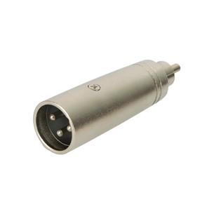 ADAPTADOR PLUG RCA X PLUG CANON METAL
