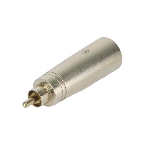 ADAPTADOR PLUG RCA X PLUG CANON METAL
