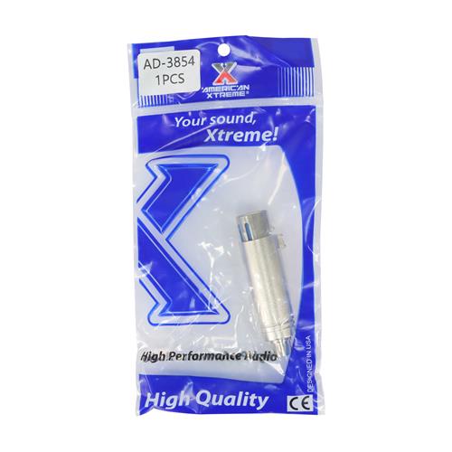 ADAPTADOR JACK RCA X JACK CANON METAL