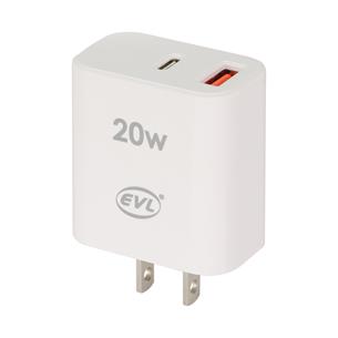 ADAPTADOR DE CORRIENTE FIJO 5V-3A C/CABLE USB X TIPO C
