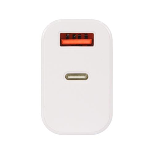ADAPTADOR DE CORRIENTE CARGA RAPIDA CON CABLE USB X TIPO C