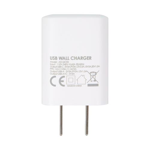 ADAPTADOR DE CORRIENTE CARGA RAPIDA 33W CON CABLE USB X TIPO C