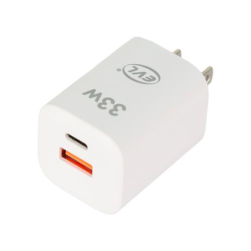 ADAPTADOR DE CORRIENTE CARGA RAPIDA 33W CON CABLE USB X TIPO C