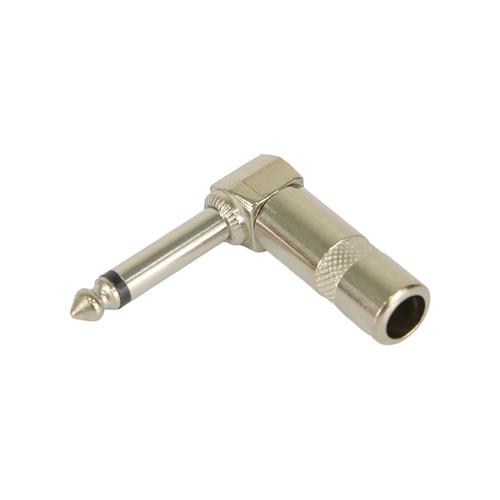 PLUG 6.3 MONO METALICO TIPO L CALIDAD