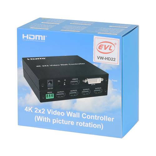 CONTROLADOR VIDEOWALL 4 SALIDAS