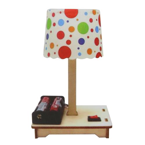 LAMPARA LED CON PORTABATERIA PROYECTO