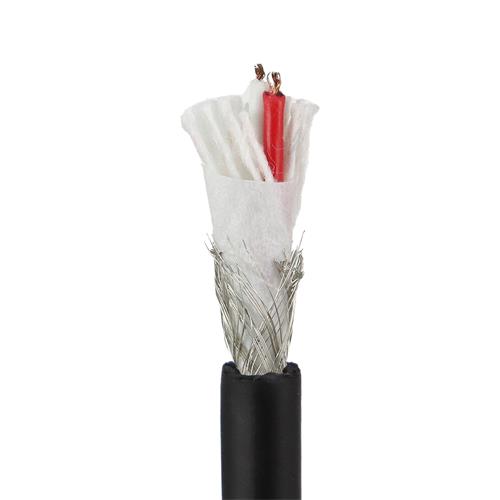 CABLE PARA MICROFONO STEREO X ROLLO (100MT) NEGRO - DESC