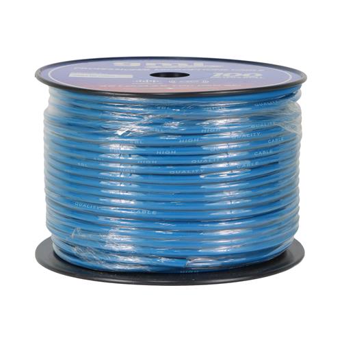 CABLE PARA MICROFONO STEREO X ROLLO (100MT) AZUL