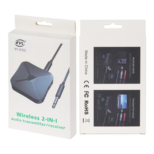 RECEPTOR/TRANSMISOR  DE AUDIO BLUETOOTH RECARGABLE