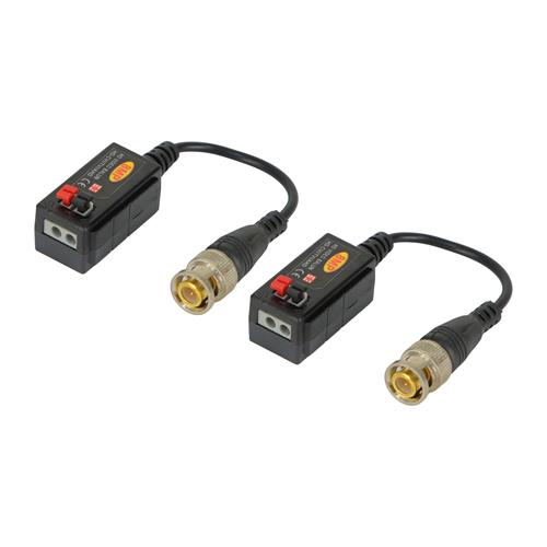 CONECTOR BALUN PUSH PARA CAMARAS CON CABLE X 2P