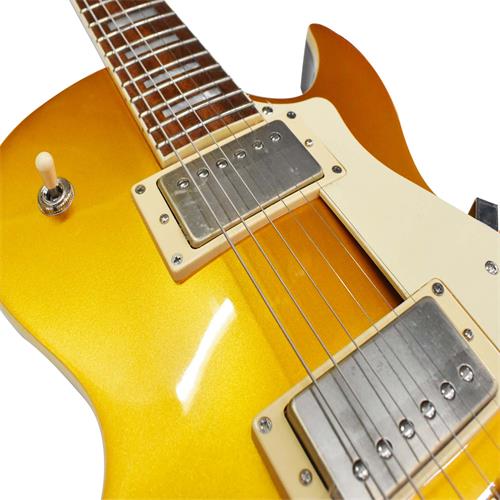 GUITARRA ELECTRICA CR DORADO TOP - DESC