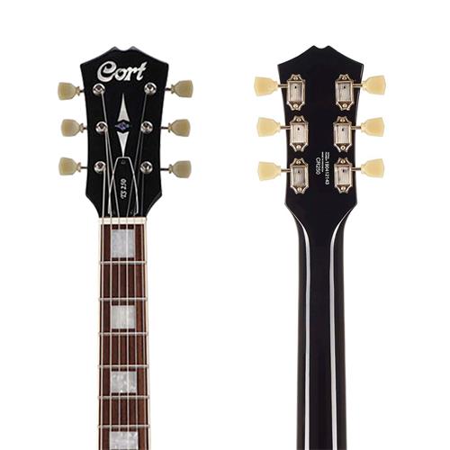 GUITARRA ELECTRICA CR NEGRO TRANS