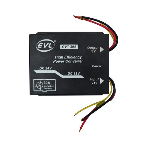 CONVERTIDOR PARA CARRO 24V A 12V 30A