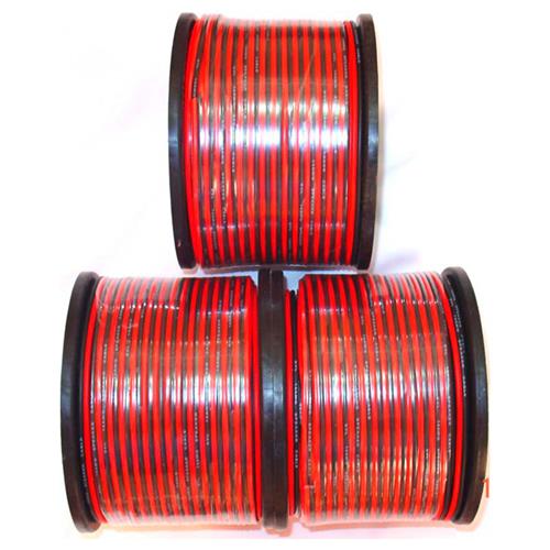 CABLE PARA PARLANTE X METRO ROJO/NEGRO 24