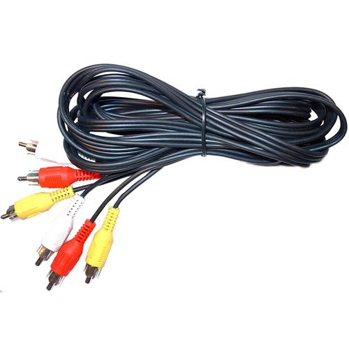 CABLE DVD 3 PLUG RCA X 3 PLUG RCA 1.5MT