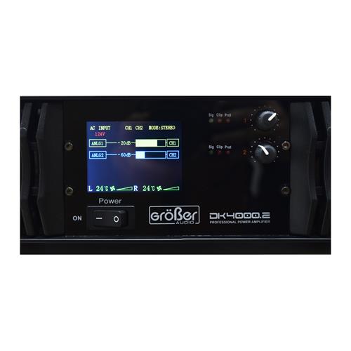 POTENCIA DE AUDIO DK-SERIE 4000W 2CH