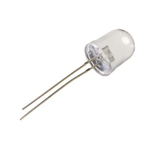 DIODO LED 10mm ALTO BRILLO TRANSPARENTE AZUL