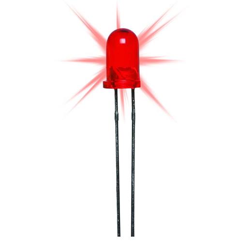 DIODO LED 5mm ALTO BRILLO ROJO