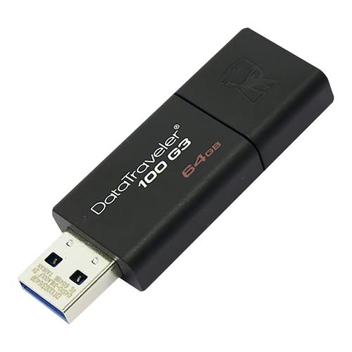 PEN DRIVE 64GB FLASH USB 3.0 DATA TRAVELER 100 G3 - LIQUIDACION