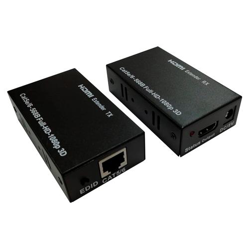 EXTENSION HDMI LAN CAT5E/CAT6 60MT
